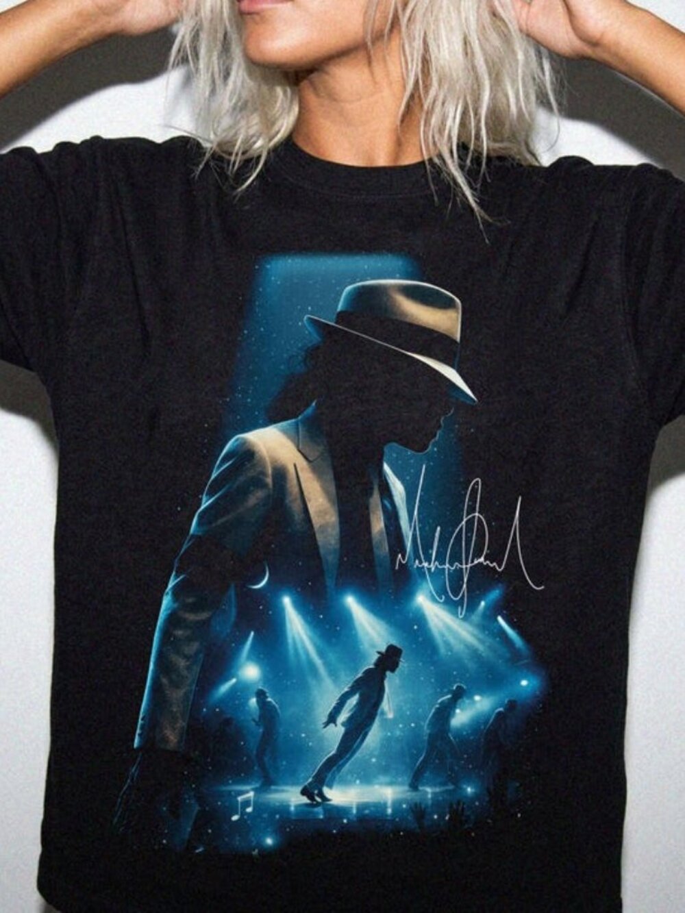 Michael Jackson King of Pop Tee, Retro Music Fan Apparel Tee
